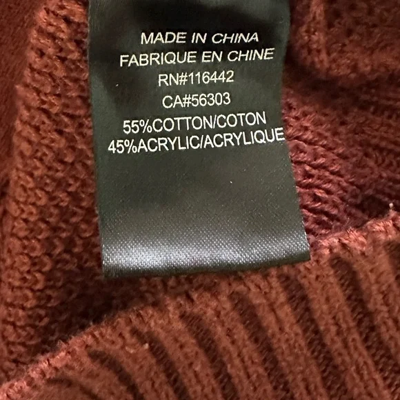 Dravus knit pullover hooded sweatshirt l - Picture 9 of 10